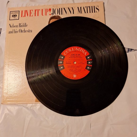 Johnny Mathis live it up lp record - Picture 2 of 4